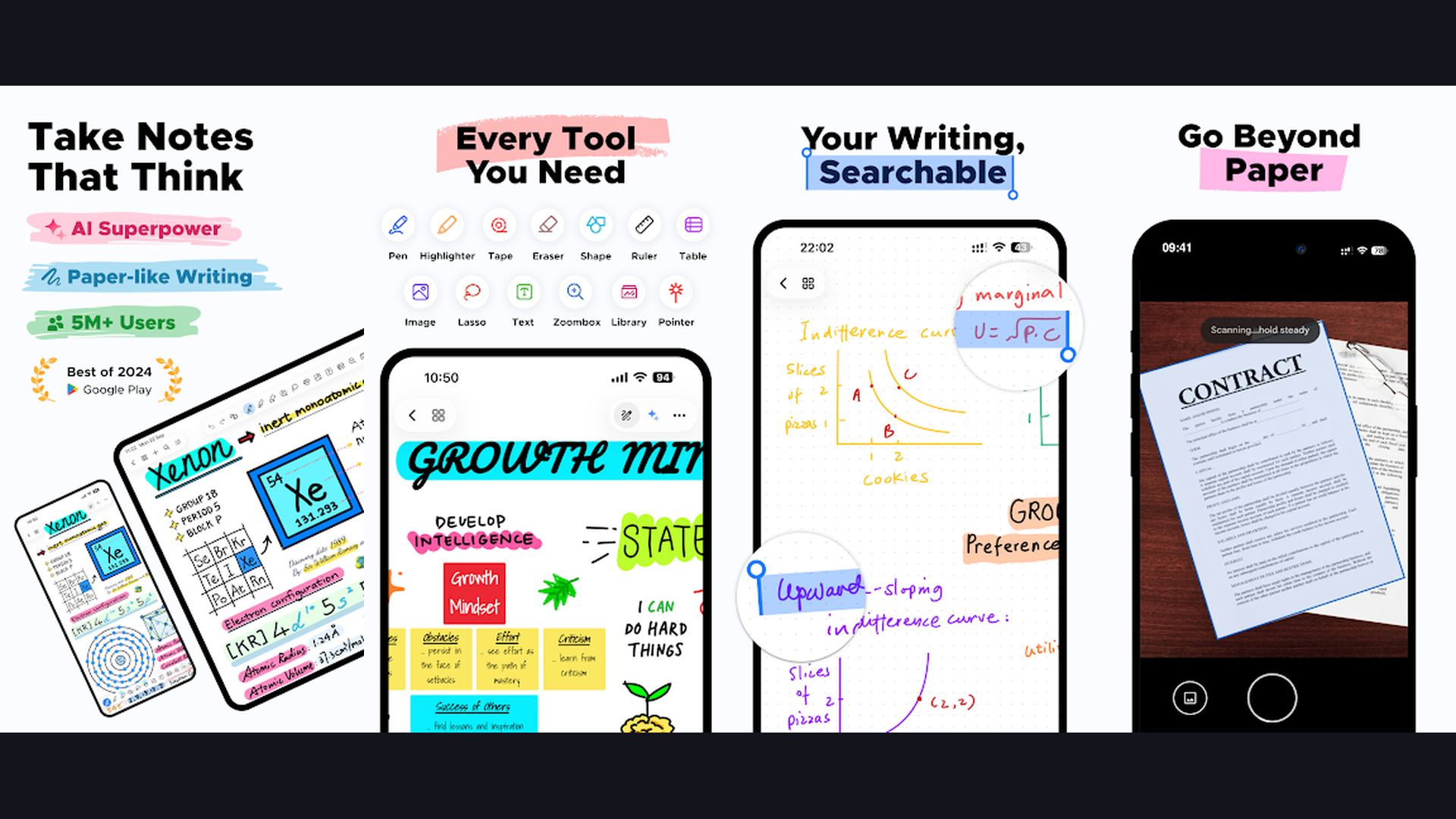 Notability app screenshots