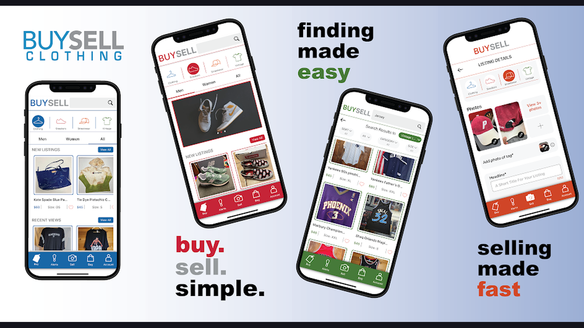 ThredUp thrift app screenshots