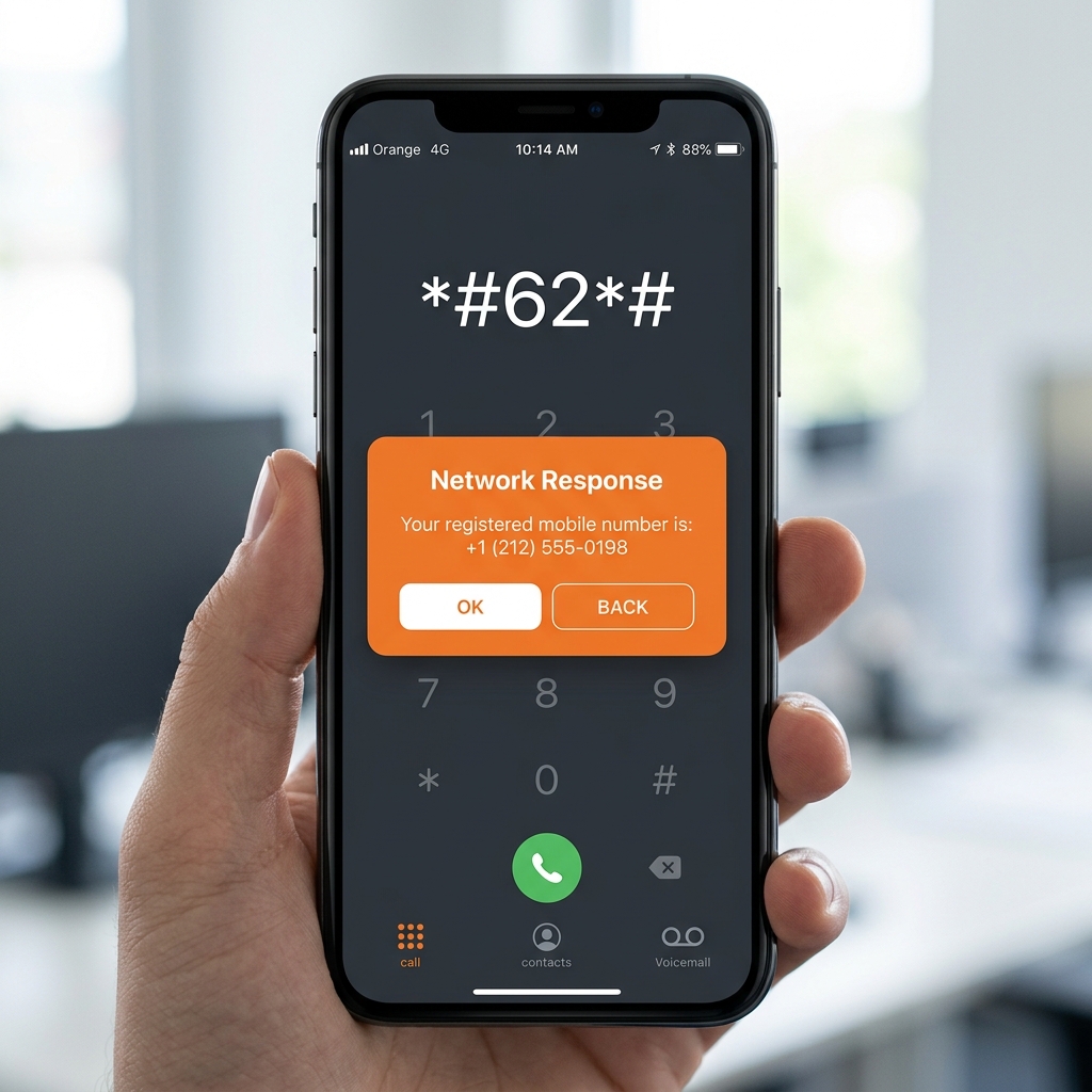 Ufone USSD code to check mobile number